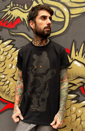 CINK x Hundred Demons Lab Tattpooh black limited 'Tee'