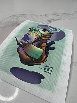 CINK x Briel Frog Green Mage Print