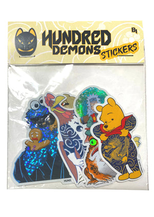 CINK x Hundred Demons sticker pack 1